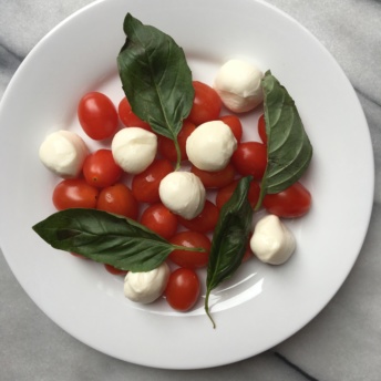 Gluten-free caprese salad from Terra's Kitchen